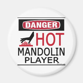 Hot Mandolin Player Magneet