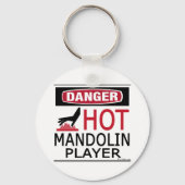 Hot Mandolin Player Sleutelhanger (Voorkant)