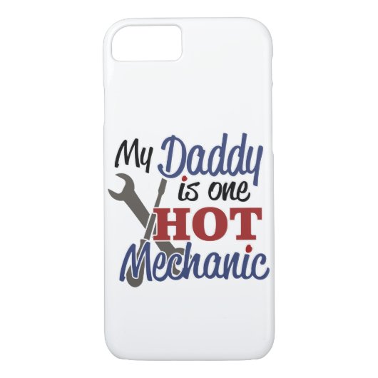 Hot Mechanic Pap Case-Mate iPhone Case (Achterkant)