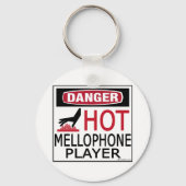 Hot Mellophone speler Sleutelhanger (Voorkant)