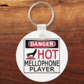 Hot Mellophone speler Sleutelhanger (Voorkant)