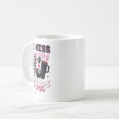 Hot Mess Altijd Benadrukt Biljart Mama Moeder's D Koffiemok (Voorkant links)