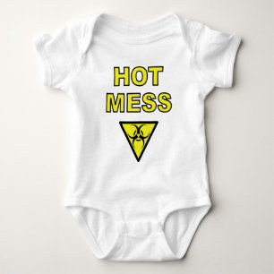 Hot Mess Baby Creeper Romper