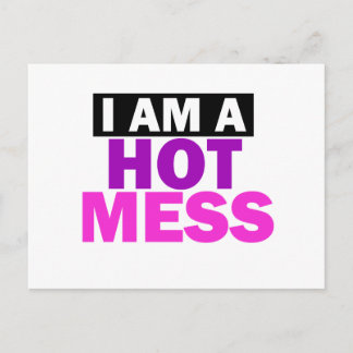 HOT MESS BRIEFKAART