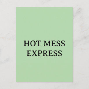 HOT MESS EXPRESS BRIEFKAART