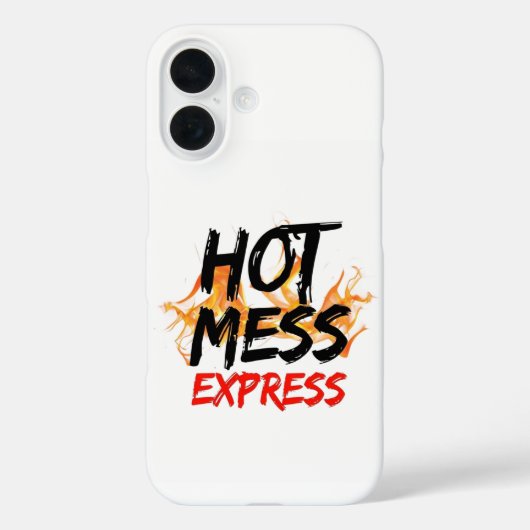 Hot Mess Express Case-Mate iPhone Case (Achterkant)