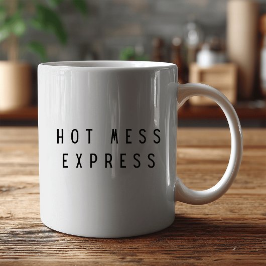HOT MESS EXPRESS Grappig  Koffiemok