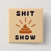 Hot Mess Express | Grappige Chaos Button (Voorkant)