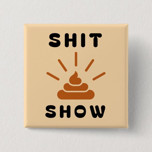 Hot Mess Express | Grappige Chaos Button (Voorkant)