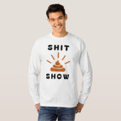 Hot Mess Express | Grappige shirt met lange mouwen (Voorkant volledig)