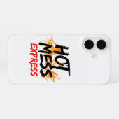 Hot Mess Express iPhone 16 Hoesje (Achterkant horizontaal)