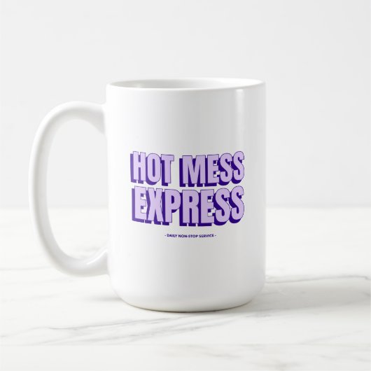 Hot Mess Express koffie Mok (Links)
