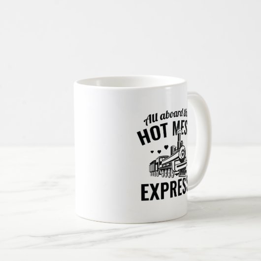 Hot Mess Express Koffiemok (Voorkant rechts)