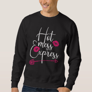 Hot Mess Express mama grafische kaart Trui