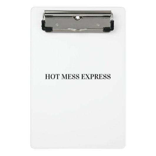 HOT MESS EXPRESS MINI KLEMBORD (Voorkant)