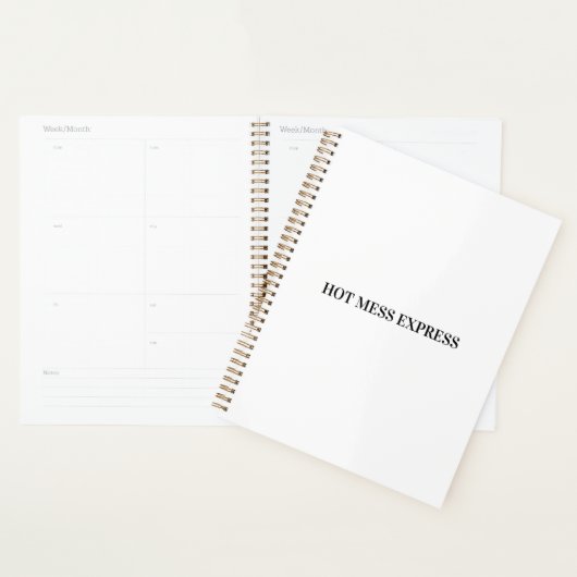 HOT MESS EXPRESS PLANNER (Display)