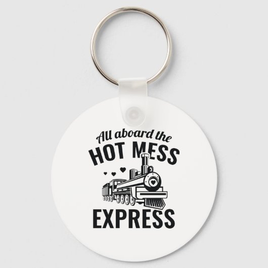 Hot Mess Express Sleutelhanger (Voorkant)