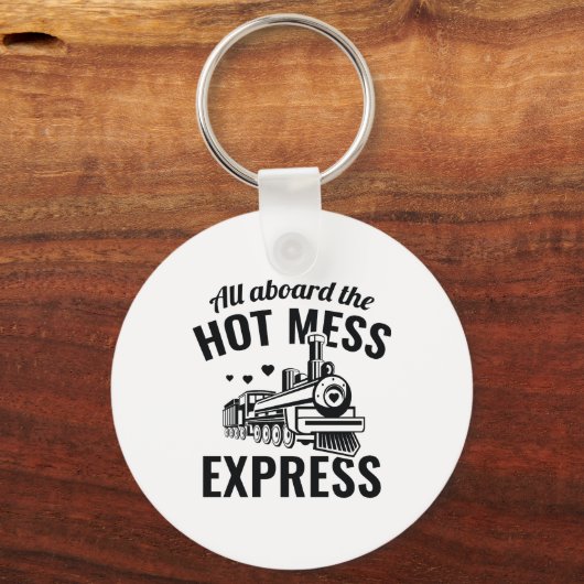 Hot Mess Express Sleutelhanger (Voorkant)
