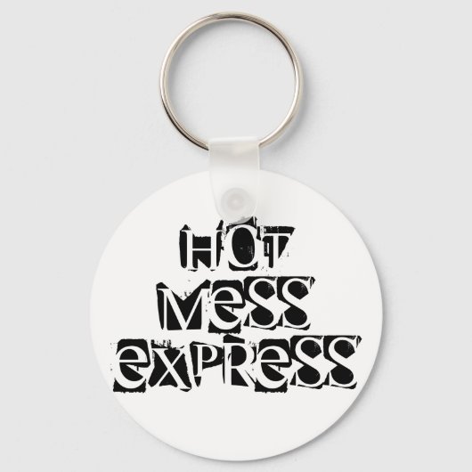 Hot Mess Express Sleutelhanger (Voorkant)