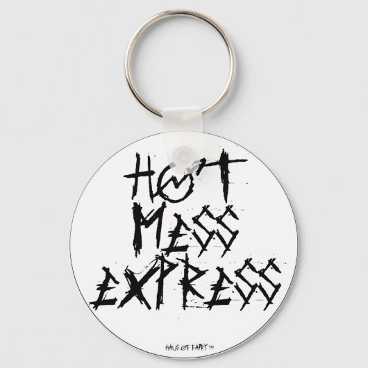 Hot Mess Express Sleutelhanger (Voorkant)