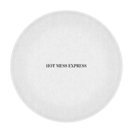 HOT MESS EXPRESS SNIJPLANK (Voorkant)