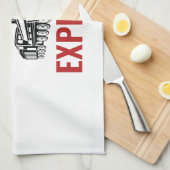 Hot Mess Express Theedoek (Quarter Fold)