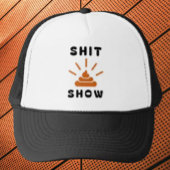 Hot Mess Express Trucker Hat – Grappige Cartoon Po Pet