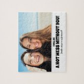 Hot Mess - Grappige bruidsmeisje voorstel foto Legpuzzel (Verticaal)