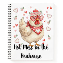 Hot Mess in the Henhouse Valentine Chicken Grid