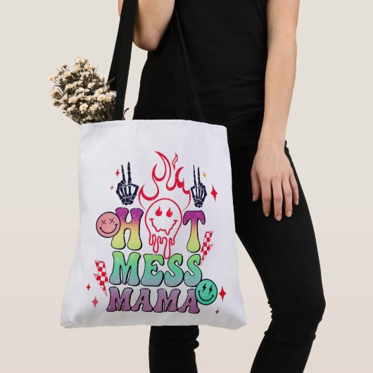 Hot Mess mama Tote Bag (Dichtbij)