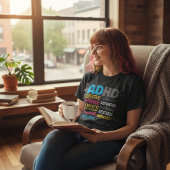 Hot Mess-modus: geactiveerd (ADHD-editie) T-shirt