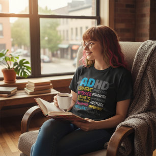 Hot Mess-modus: geactiveerd (ADHD-editie) T-shirt