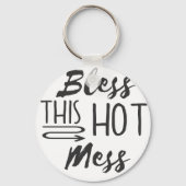 Hot Mess Sleutelhanger (Voorkant)