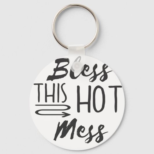 Hot Mess Sleutelhanger (Voorkant)