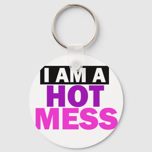 HOT MESS SLEUTELHANGER (Voorkant)