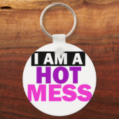 HOT MESS SLEUTELHANGER (Voorkant)