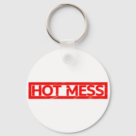 Hot Mess Stamp Sleutelhanger (Voorkant)