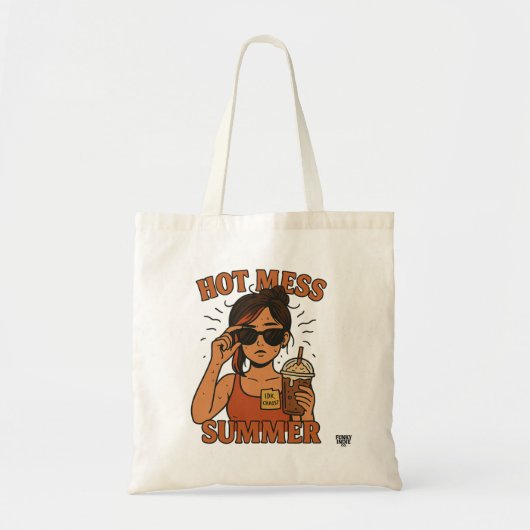Hot Mess Summer – Indie Vibes Tote Bag (Voorkant)