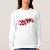 Hot Mess Sweatshirt | Retro Vlam Grafische Crewnec (Voorkant)