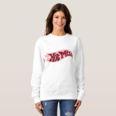 Hot Mess Sweatshirt | Retro Vlam Grafische Crewnec (Voorkant volledig)