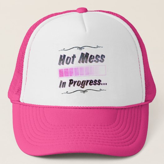 Hot Mess Trucker Pet (Voorkant)