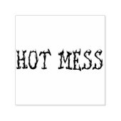 Hot Mess Zelfinktende Stempel (Design)