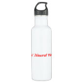 Hot Mineral Water Botle Waterfles (Voorkant)