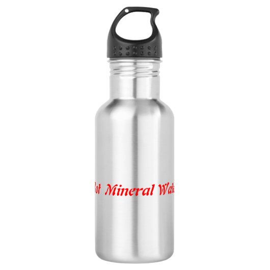 Hot Mineral Water Botle Waterfles (Voorkant)
