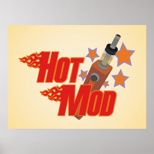 Hot Mod Poster (Voorkant)