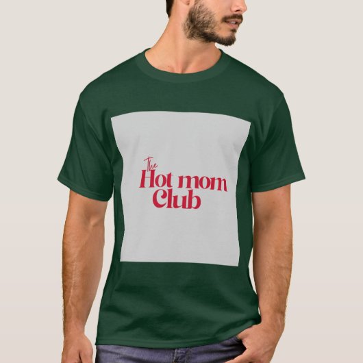 Hot Mom-vrienden T-shirt (Voorkant)