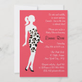 Hot Momma! baby shower Uitnodiging (Voorkant)