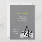 Hot Momma! baby shower Uitnodiging (Achterkant)