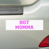 Hot Momma Bumpersticker (Op auto)