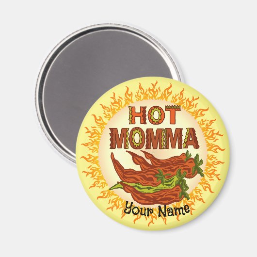 Hot Momma custom Magneet (Voorkant / Achterkant)